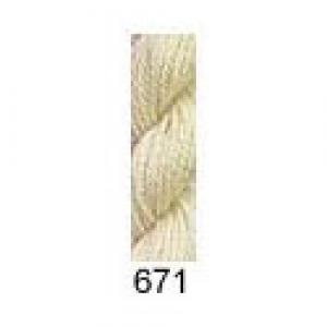 Poppies Silk & Wool 671 Olive - ultra light