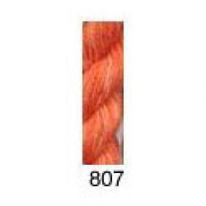 Poppies Silk & Wool 807 Burnt Orange - dark