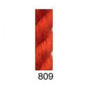 Poppies Silk & Wool 809 Burnt Orange - ultra dark