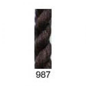 Poppies Silk & Wool 987 Slate - dark