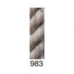 Daisies 1 ply Wool 983 Slate - light