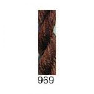 Stars Stranded Silk 969 Chocolate Dip - ultra dark