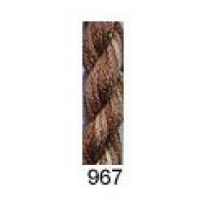 Stars Stranded Silk 967 Chocolate Dip - dark