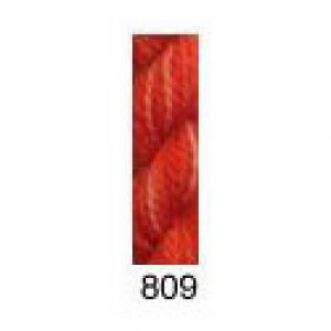 Daisies 1 ply Wool 809 Burnt Orange - ultra dark