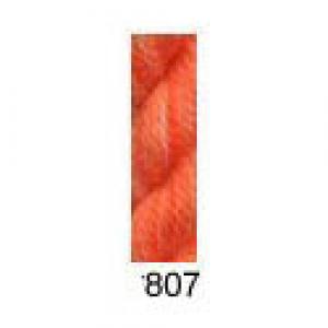 Daisies 1 ply Wool 807 Burnt Orange - dark