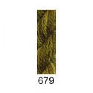 Daisies 1 ply Wool 679 Olive - ultra dark