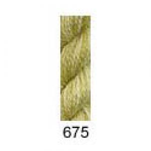 Daisies 1 ply Wool 675 Olive - medium