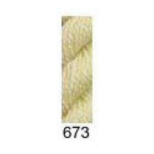 Daisies 1 ply Wool 673 Olive - light