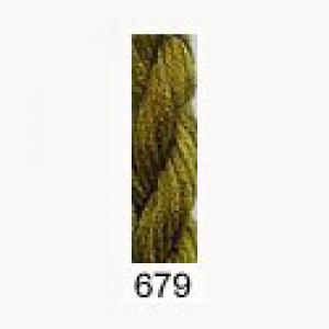 Stars Stranded Silk 679 Olive - ultra dark