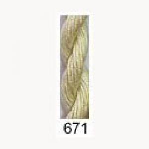 Stars Stranded Silk 671 Olive - ultra light