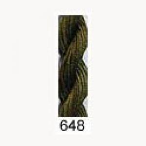 Stars Stranded Silk 648 Khaki - very dark