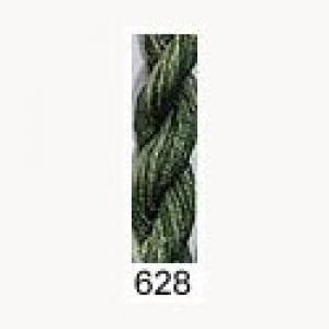Stars Stranded Silk 628 Eucalypt - very dark