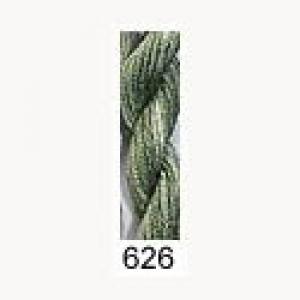Stars Stranded Silk 626 Eucalypt - medium dark