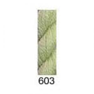 Daisies 1 ply Wool 603 Rainforest - light