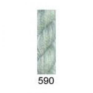 Daisies 1 ply Wool 590 Thyme - palest