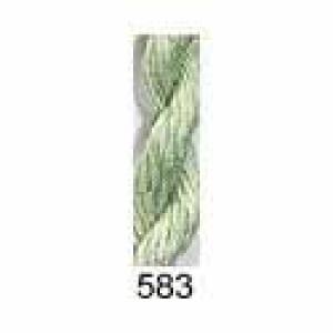 Stars Stranded Silk 583 Apple Green - light