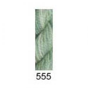 Daisies 1 ply Wool 555 Asparagus - medium
