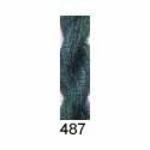 Stars Stranded Silk 487 Sage - dark