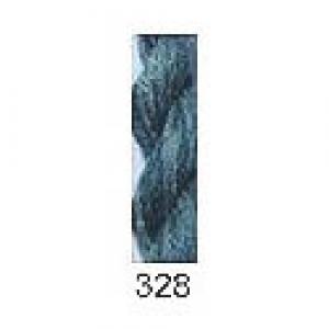 Stars Stranded Silk 328 Pacific Ocean - very dark
