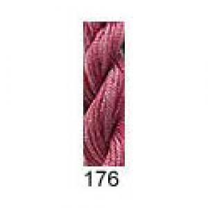 Stars Stranded Silk 176 Mulberry - medium dark