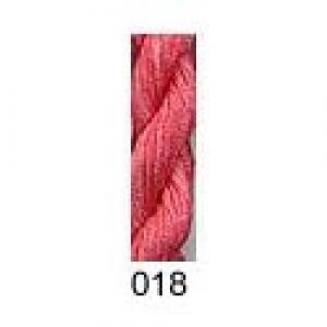 Stars Stranded Silk 018 Watermelon - very dark