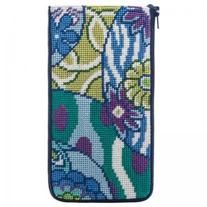 Imari Abstract Eyeglass Case SZ491