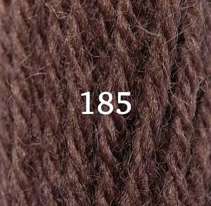 Appletons Crewel Wool Skein 185 Chocolate