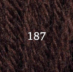 Appletons Crewel Wool Skein 187 Chocolate