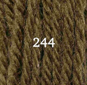 Appletons Crewel Wool Skein 244 Olive Green