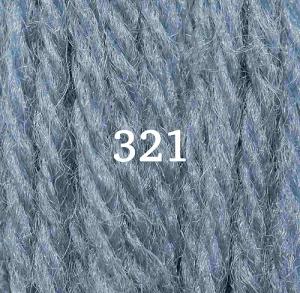 Appletons Crewel Wool Skein 321 Dull Marine Blue