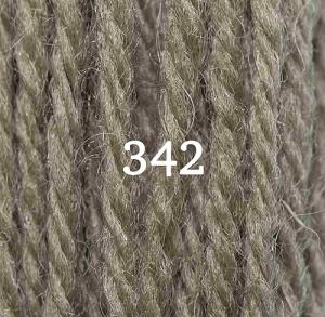 Appletons Crewel Wool Skein 342 Mid Olive Green