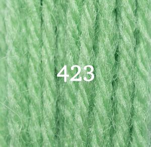 Appletons Crewel Wool Skein 423 Leaf Green