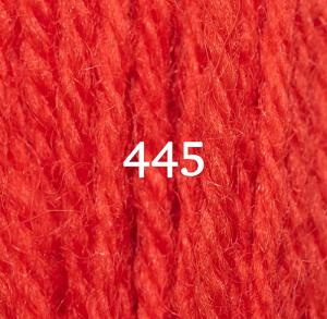 Appletons Crewel Wool Skein 445 Orange Red