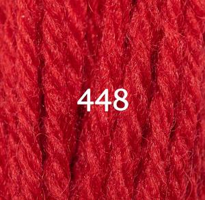 Appletons Crewel Wool Skein 448 Orange Red