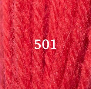 Appletons Crewel Wool Skein 501 Scarlet