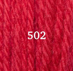 Appletons Crewel Wool Skein 502 Scarlet
