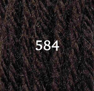 Appletons Crewel Wool Skein 584 Brown Groundings