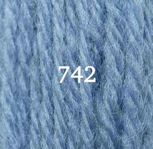 Appletons Crewel Wool Skein 742 Bright China Blue