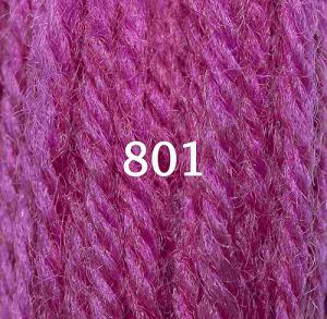 Appletons Crewel Wool Skein 801 Fuschia