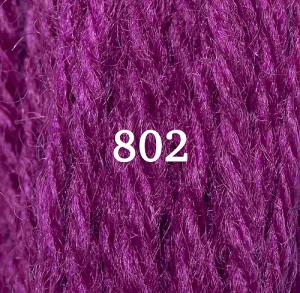 Appletons Crewel Wool Skein 802 Fuschia