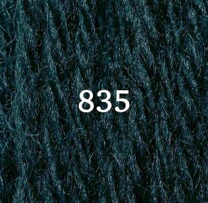 Appletons Crewel Wool Skein 835 Bright Peacock Blue