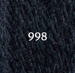 Appletons Crewel Wool Skein 998 Charcoal