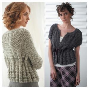 Jo Sharp P029 Drop Stitch Cardigan & Vest