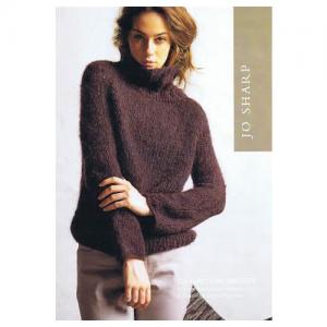 Jo Sharp P316 Yoke Sweater with Cowl
