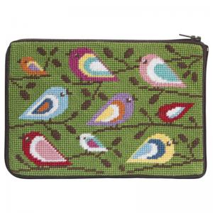 Birds of Color Cosmetic Purse SZ598