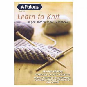 Learn to Knit: 'all you need to know' Guidebook