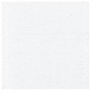 28ct Linen Banding Antique White with Trim 20cm