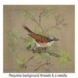 Bird with Foliage 20221 DT