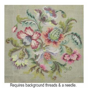 Jacobean Flowers J133217/3 DT