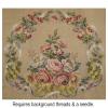 Rose Wreath Armchair Seat J53510/S DT